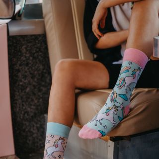 Sunday vibes.
Unicorns, rainbows, and a touch of pink and sky blue - our socks are a dream come true🌈🦄

 #EcoFriendlyFashion #colours #EgoPublicum #socks #CozyVibes #StyleOfTheDay #sundayvibes #sunday